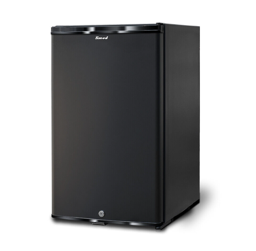 Mini RV Refrigerator Truck Cooler 12V Cigeratte Lighter Fridge Quiet Hotel Dorm